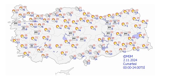 Hava sıcaklıklarının ise kuzey ve iç kesimlerde Pazar günü azalarak mevsim normalleri altına düşeceği tahmin ediliyor.