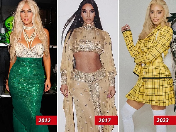 Seneler içerisinde birçok farklı kılıkta gördüğümüz Kim Kardashian'ın bu sene için tercih ettiği kostüm bugüne kadar gördüklerimizden farklı ve bir miktar da "Gerek var mıydı?" dedirten türden...