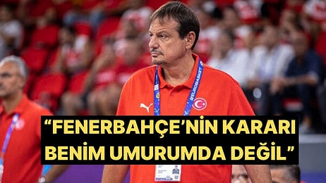 Ergin Ataman Yine Fenerbahçelileri Çok Kızdıracak Açıklamalara İmza Attı