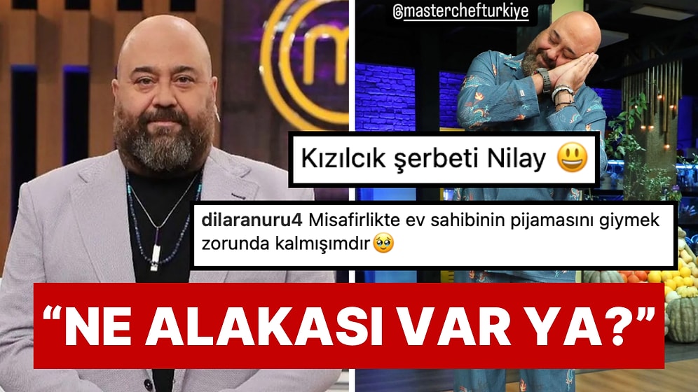 Her Seferinde Daha İlginci Geliyor: Ünlü Şef Somer Sivrioğlu'nun Pijamadan Hallice Kombini Dillere Fena Düştü!