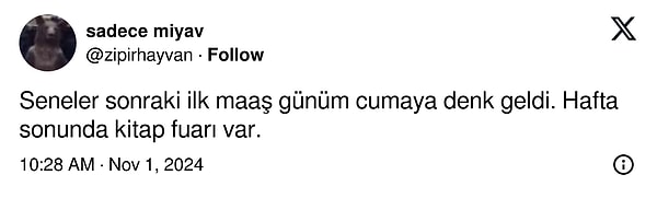 Geçmiş olsun, tüm maaşın bitti bile.