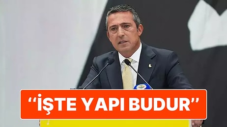 Fenerbahçe Başkanı Ali Koç'un Yaptığı Açıklamalar Gündem Oldu: ''Uyanın Fenerbahçeliler Uyanın!''