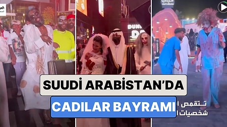 Paralel Evren Değil Gerçek: Suudi Arabistan'da Cadılar Bayramı Büyük Bir Etkinlikle Kutlandı