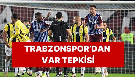 Trabzonspor - Fenerbahçe Maçından Sonra Ev Sahibi Takımdan VAR Tepkisi