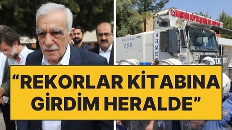 Koltuğunu Yine Kayyuma Devreden DEM Partili Ahmet Türk'ten Açıklama: "Rekorlar Kitabına Girdim Herhalde"