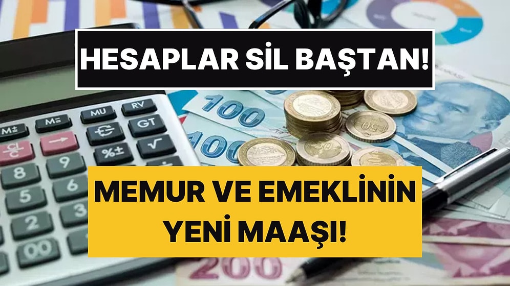 Memur ve Emekli Zammı Ne Kadar Olacak? Enflasyon Verileri Açıklandı Hesaplar Baştan Yapıldı! İşte Yeni Maaşlar