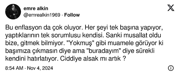 "Ciddiye alsak mı artık?"