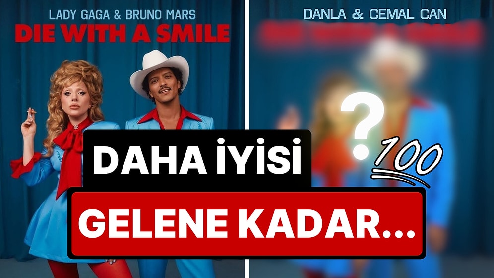 Lady Gaga ve Bruno Mars'ın Albüm Kapağı Pozunu Veren Danla Bilic ve Cemal Can Canseven Ortalığı Ayağa Kaldırdı