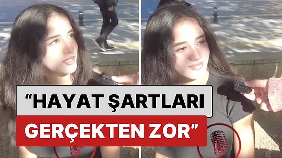 Okula Gitmeyip Tekelde Çalışan Genç Kızın Sokak Röportajındaki Sözleri Yürekleri Dağladı