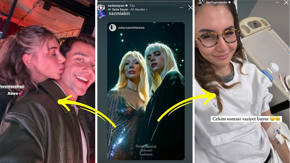 Seda Sayan Yeniden Billie Eilish'le Paralel Evrende Buluştu: 4 Kasım'da Ünlülerin Instagram Paylaşımları