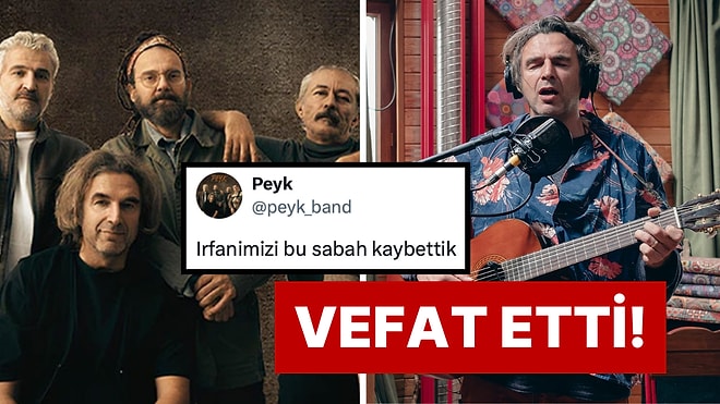 Acı Haberi X Hesaplarından Duyurdular: Peyk Grubunun Solisti İrfan Alış Vefat Etti!