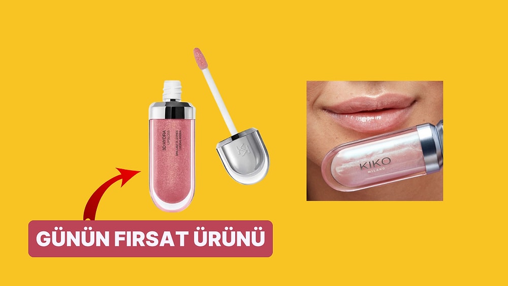 Günün Fırsatı! Çantalardan Eksik Olmayan Kiko Milano 3d Hydra Lipgloss İndirimde!