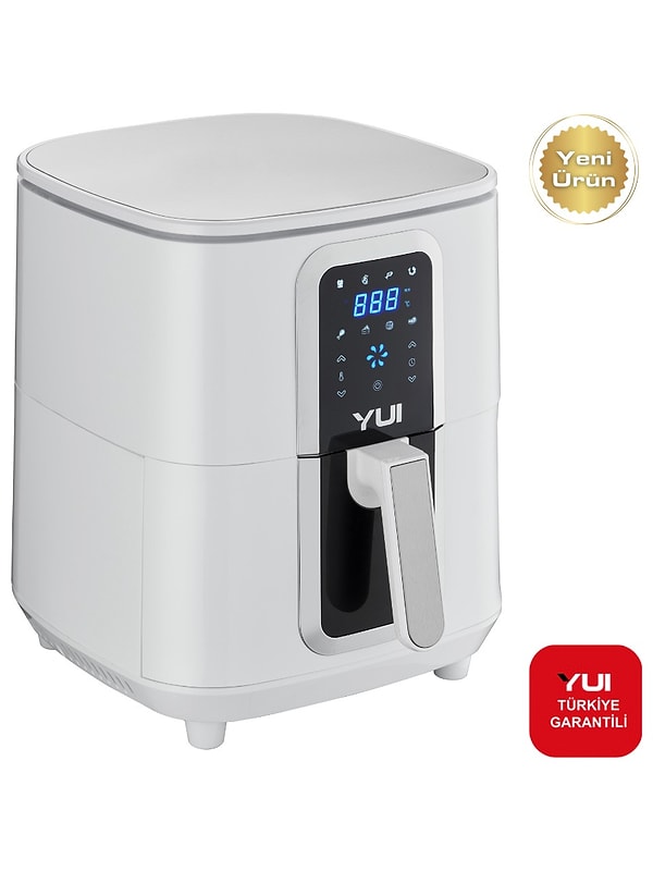 Yui M30 Maxifry Dokunmatik Ekran 6,5 Lt Smart Airfryer Yağsız Fritöz 1800W (Yui Türkiye Garantili)