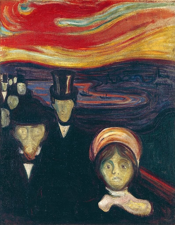 "Anxiety" - Edvard Munch