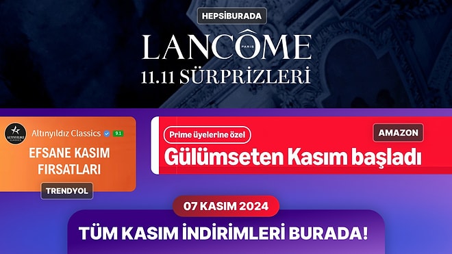 Bugün Hangi Markette ve Markada İndirim Var? 7 Kasım 2024 Fiyatı Düşen Ürünler