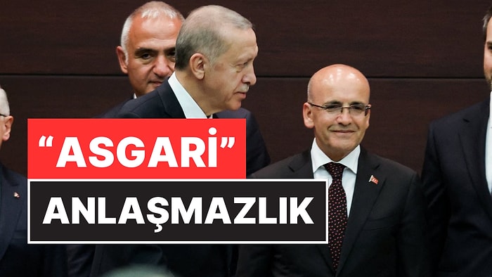 İddia: Cumhurbaşkanı Erdoğan ve Mehmet Şimşek Arasında Asgari Ücret Anlaşmazlığı