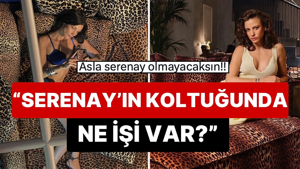 Bizi Kıskanıyorlar: Bella Hadid, Serenay Sarıkaya'nın Hem Leopar Aşkını Hem de Yatak Üstü Aynasını Taklit Etti