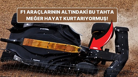 Formula 1 Araçlarının Altında Neden O Tahta Var? Hiç Tahmin Etmeyeceğiniz Bir Sebep!