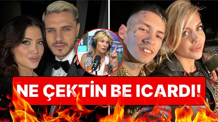 Kirli Çamaşırlar Ortaya Döküldü: L-Gante'ye Aşık Olan Wanda Nara Meğer Icardi'yi 3 Yıldır Aldatıyormuş!