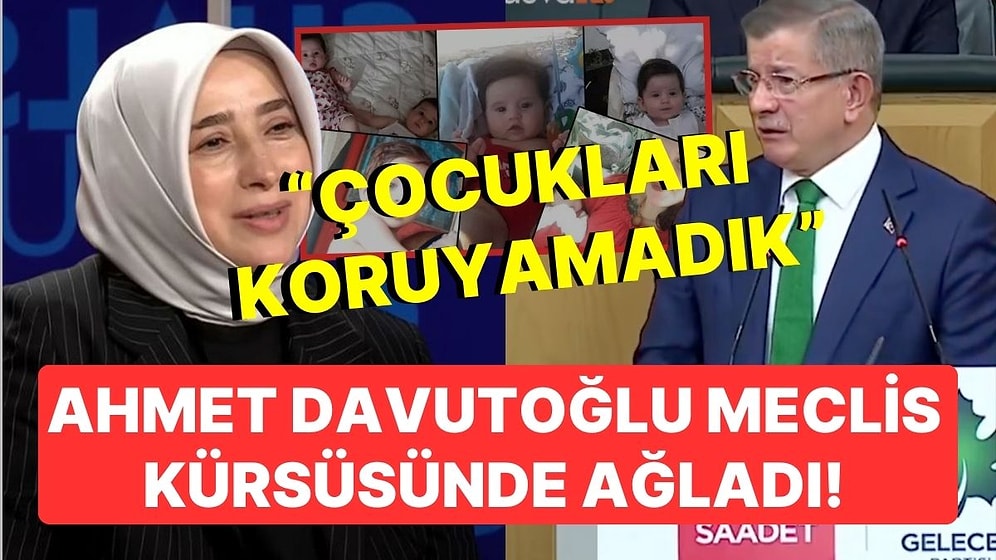 Ahmet Davutoğlu Meclis Kürsüsünde Ağladı: "Alnı Secdeye Değenlerin İktidarında Bunu mu Yaşayacaktık?"