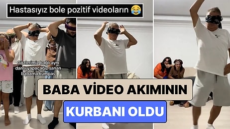 Ailesi Tarafından Bir Video Akımına Kurban Edilen Baba Muhteşem Bir Dans Performansı Sergiledi