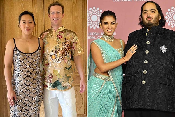 Ambani düğünü ünlüler geçidine sahne olmuştu. Mark Zuckerberg, Bill Gates, Kim Kardashian düğüne katılan birkaç isimden biriydi sadece. Rihanna ise düğünde kısa bir konser vermişti.