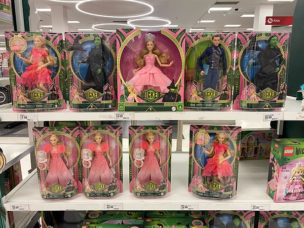 As The Hollywood Reporter noted, this wasn’t an isolated mistake, as the entire collection of Mattel’s Wicked dolls has reportedly been pulled from the shelves of major stores across the U.S.