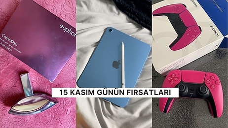 Bugün İndirimde Neler Var? Calvin Klein Euphoria Parfüm'den Apple iPad'e 15 Kasım 2024 Günün Fırsatları