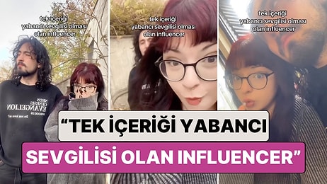 Bir Kadın Yabancı Sevgilileri ile Ürettikleri İçerikler Sayesinde Influencer Olanları Tiye Aldı