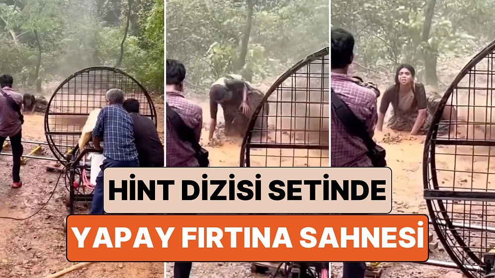 Her Sahnesi Ayrı Gerçekçi Olan Hint Dizilerinde Fırtına Sahnesi İçin Verilen Emek Gözlerinizi Yaşartacak