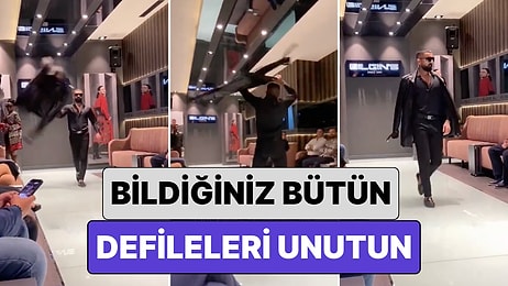 Bildiğiniz Bütün Defileleri Unutun: Zeytinburnu'nda Düzenlenen Defilede Mankenin Gösterisi Şaşkına Çevirdi