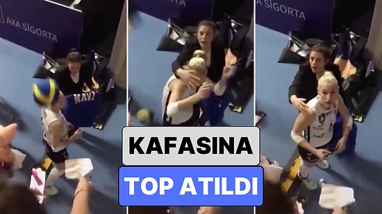 Sinirlenip Sahayı Terk Etti: Voleybolcu Gizem Örge İmza Verdiği Sırada Kafasına Top Attılar