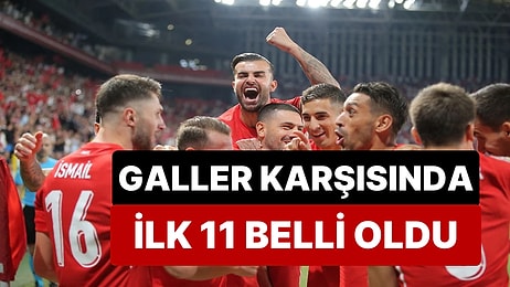 A Milli Takımımızın Galler Karşısında İlk 11'i Belli Oldu