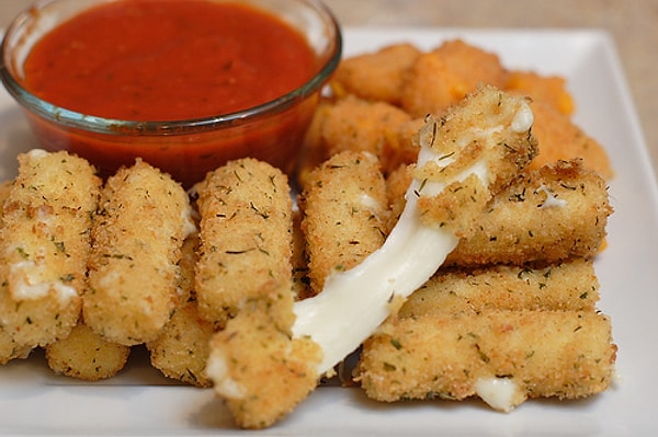 5. Mozzarella Sticks ve Çıtır Enginar