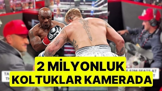 Mike Tyson - Jake Paul Karşılaşmasında Tartışmalara Neden Olan 2 Milyon Dolarlık Koltuklar Görüntülendi