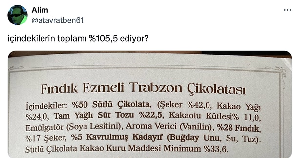 Ancak burada da matematiksel bazı problemler var.