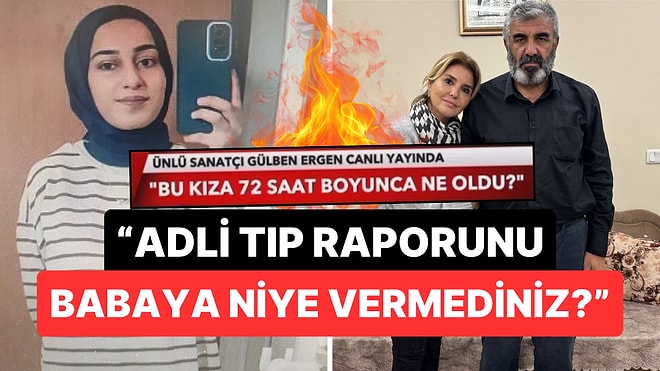 Van'da Hayatını Kaybeden Rojin Kabaiş'in Babasına Desteğe Koşan Gülben Ergen Canlı Yayında Ateş Püskürdü!