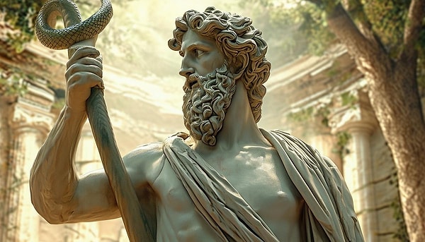 Ancak ölümünden sonra Zeus, Asklepios’u bir takım yıldızı olarak gökyüzüne yerleştirmiştir. Bugün bu takım yıldızı, Ophiuchus olarak bilinir.