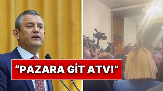 Özgür Özel “Kılıçdaroğlu - İmamoğlu” Sorusu Soran ATV Muhabirine Sert Çıkıştı: “Pazara Git ATV”