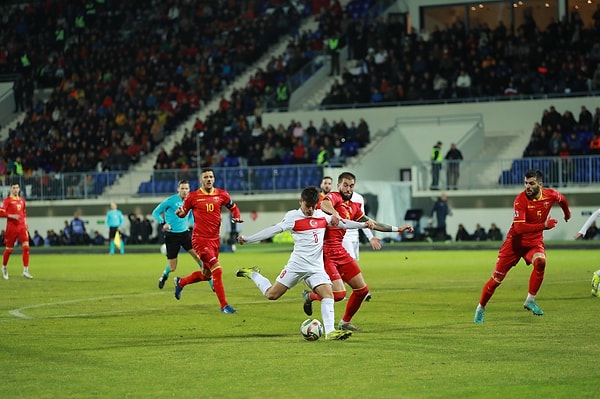 UEFA Uluslar B Ligi'ndeki son maçında Karadağ'a konuk olan Türkiye, puanın kesin gözüyle bakıldığı mücadeleden mağlubiyetle ayrıldı.