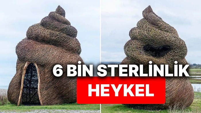 6 Bin Sterlinlik Heykel Devasa Bir "Kaka Emojisine" Benzetildi! Peki Heykel Ne İçin Yapıldı?