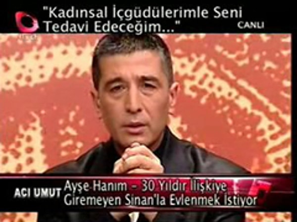 3. Öz güveni yüksek bir canlı yayın konuğu...