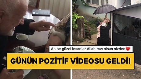 Yağmurda Mahsur Kalan Yavru Kediyi Kurtaran Kanatsız Melekler Hepimizi Pamuk Gibi Yaptı!