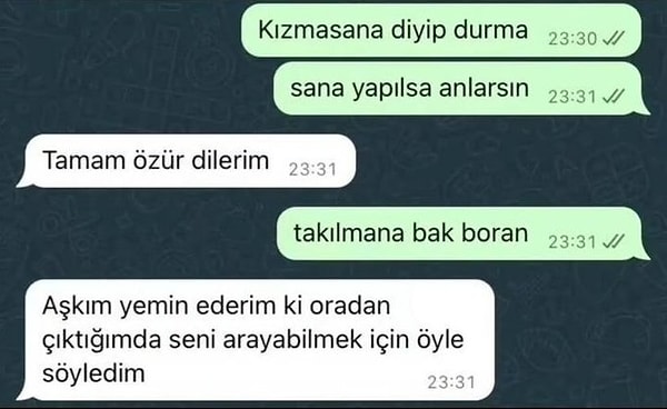 Tahmin edersiniz ki sıra özürde 👇