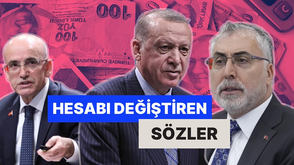 Erdoğan, Şimşek ve Işıkhan’dan Asgari Ücret Hesabını Değiştiren Sözler: Yüzde 45 Zam mı Yapılacak?