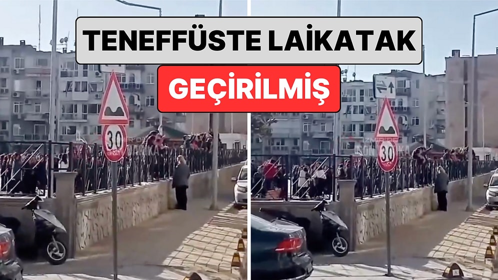 İzmir'de Bir Okulda Öğrenciler "Mustafa Kemal'in Askerleriyiz" Sloganları Attı