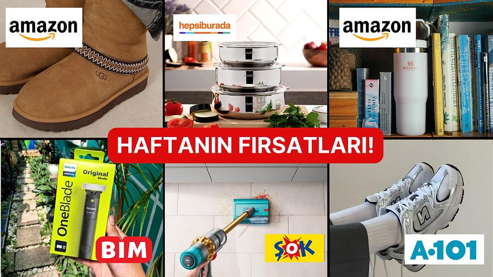 Haftanın Tüm İndirimleri Burada! Hepsiburada'dan Amazon'a Dikkat Çeken İndirimler ve Aktüel Katalogları