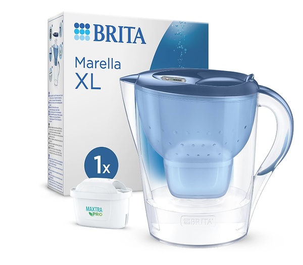 7. BRITA Marella XL Maxtra Pro All-In -1 Filtreli - Mavi