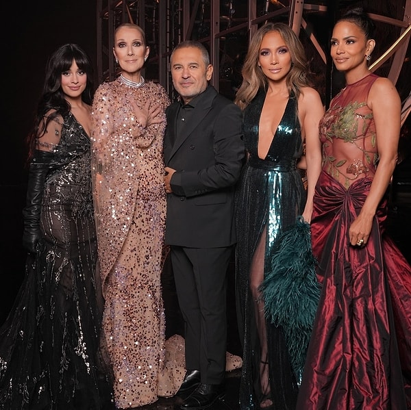 Marking his 45th career anniversary, Elie Saab presented a special 300-piece collection during the event.