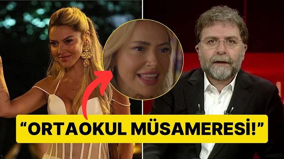 Ahmet Hakan'dan Hadise'nin Oyunculuğuna "Ortaokul Müsameresi" Benzetmesi!